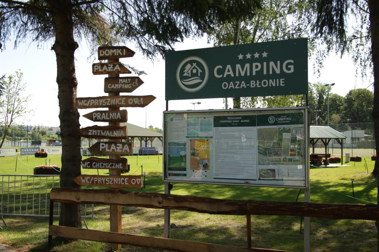Camping Oaza Blonie Kornik Domki Standard - 3 Pokoje ภายนอก รูปภาพ